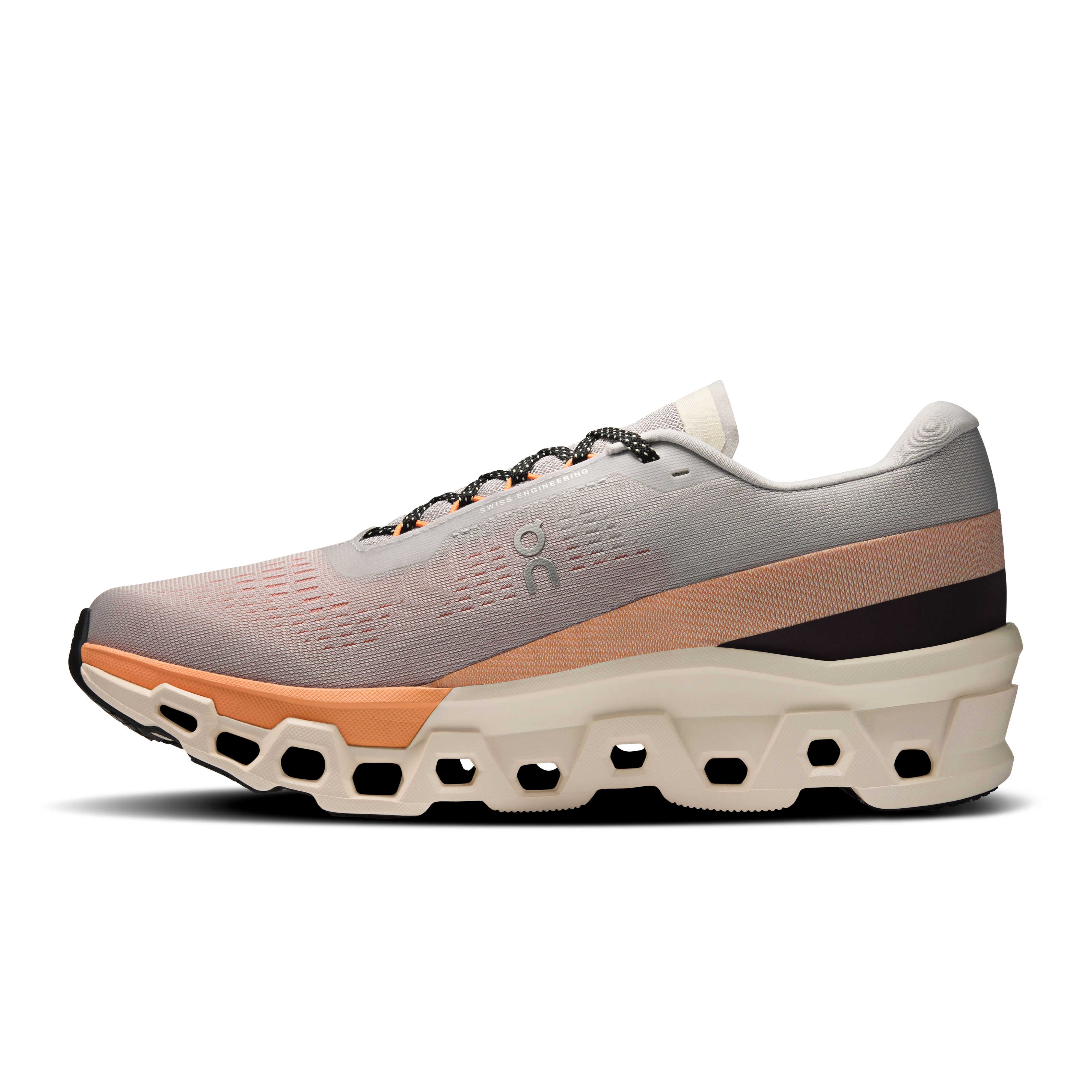 On Running Men's Cloudmonster 2 Shoes - Glacier / Tangerine