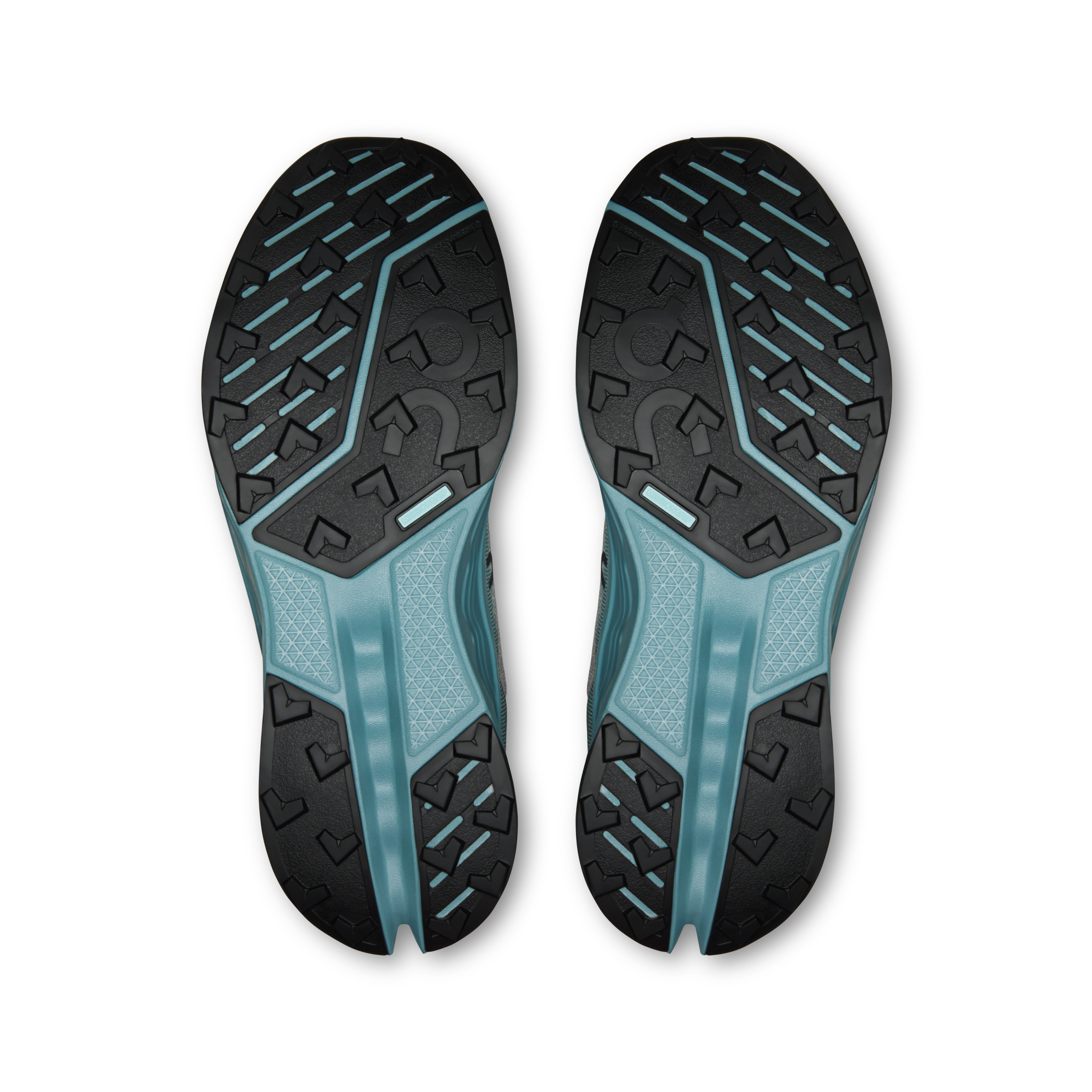 On Running Men's Cloudsurfer Trail 2 Shoes - Platinum / Tide