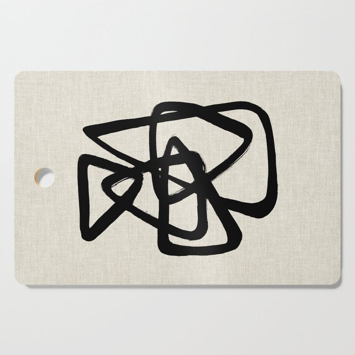 A Family Of Five Cutting Board