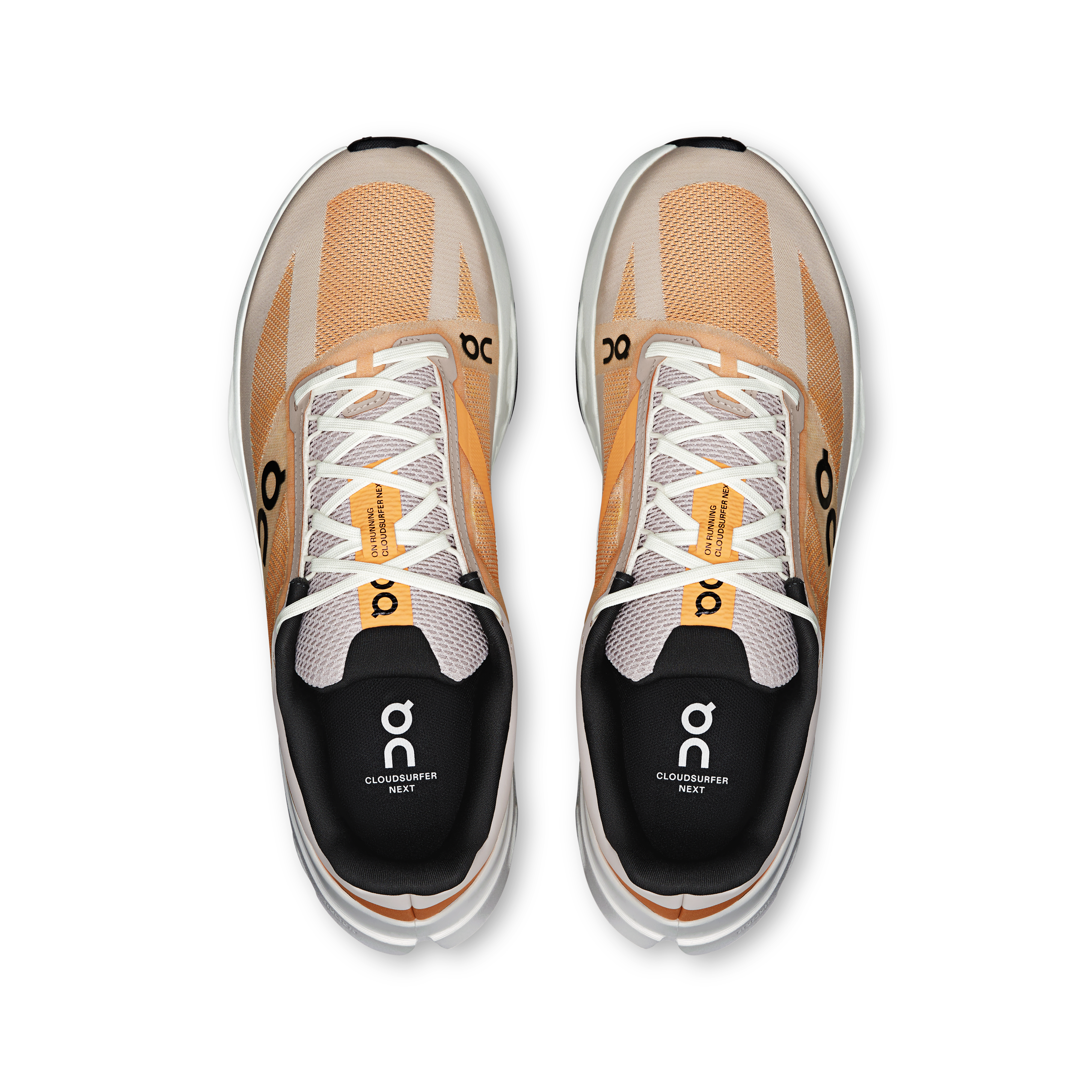 On Running Men's Cloudsurfer Next Shoes - Tangerine / Ivory
