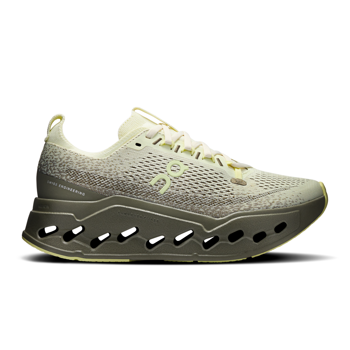 On Running Women's Cloudsurfer Max Shoes - Seedling / Olive