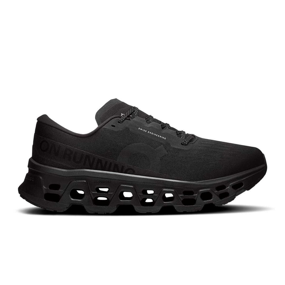On Running Men's Cloudmonster 3 Shoes - Black / Black