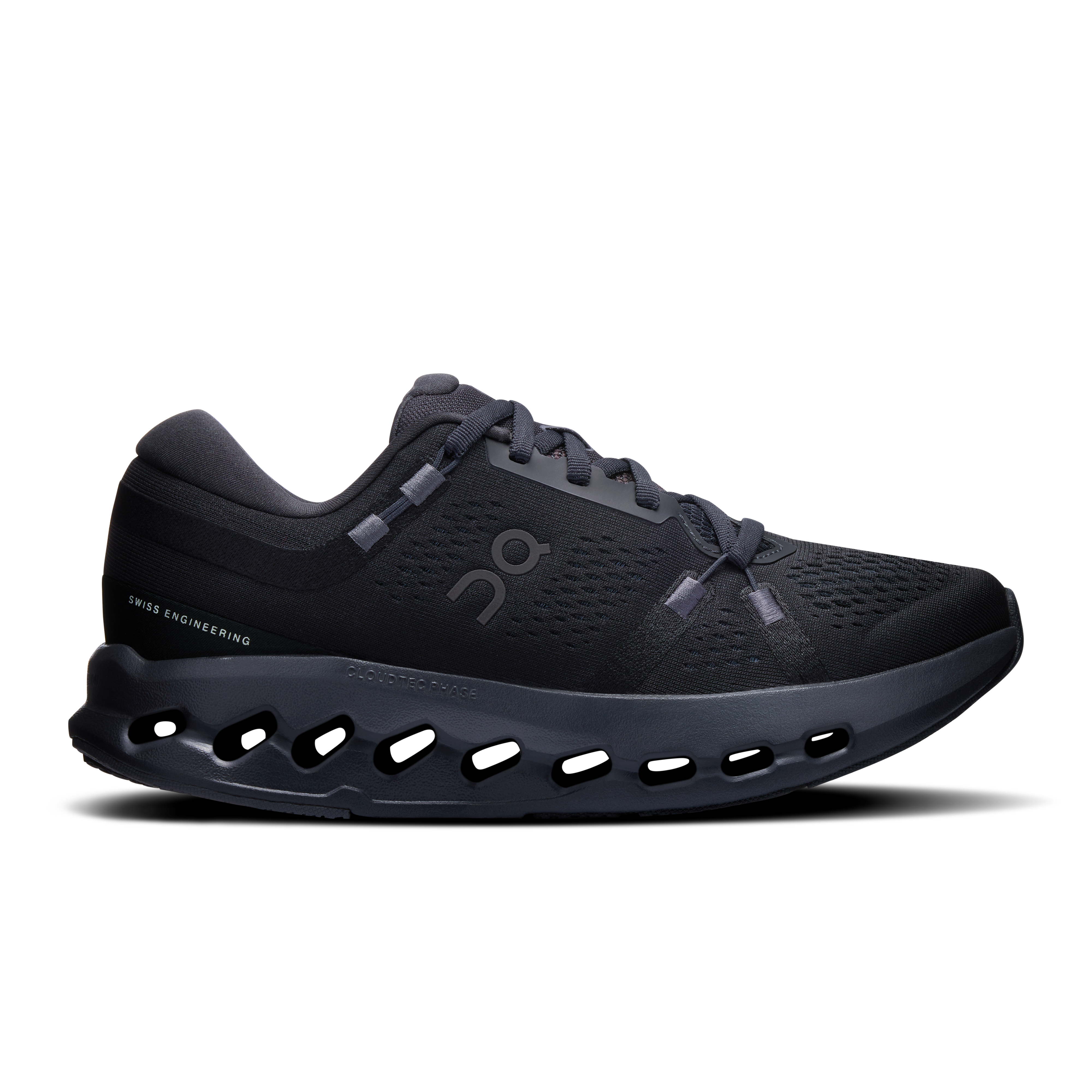 On Running Women's Cloudsurfer 2 Shoes - Black / Black