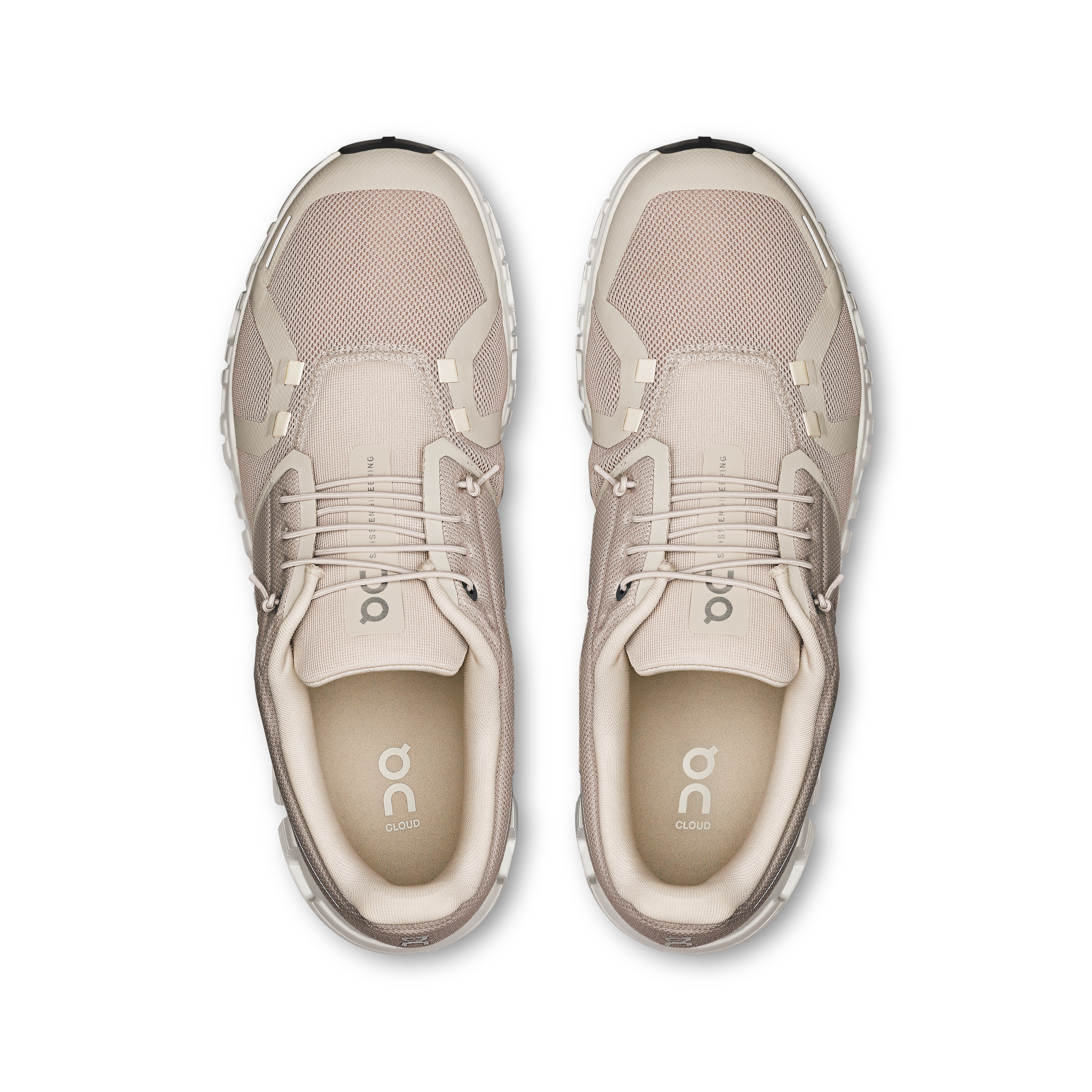 On Running Men's Cloud 6 Shoes - Pearl / White