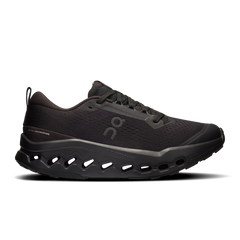 On Running Women's Cloudsurfer Trail 2 Shoes - Black / Black
