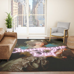 Champagne Diet' Marie Antoinette  Rug