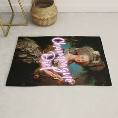 Champagne Diet' Marie Antoinette  Rug