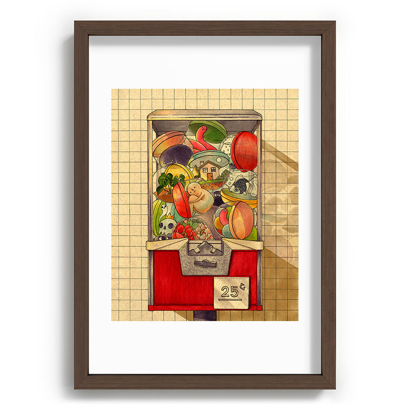 25������ Framed Art Print