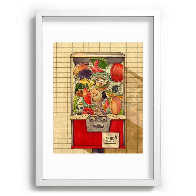 25������ Framed Art Print