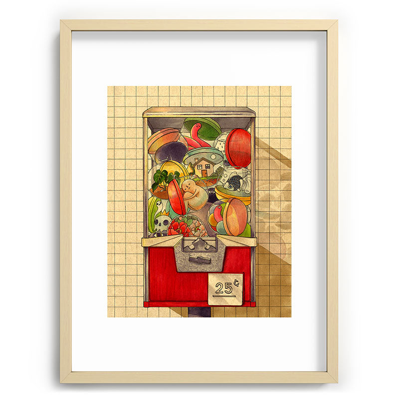 25������ Framed Art Print