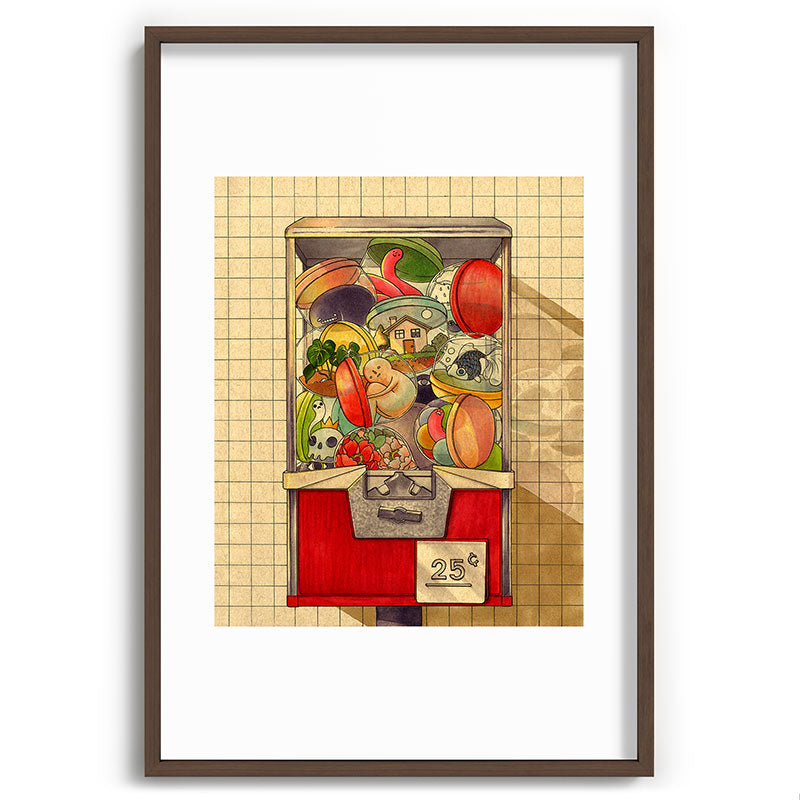 25������ Framed Art Print