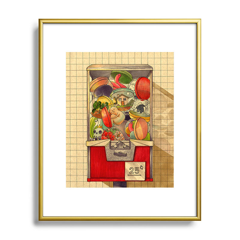 25������ Framed Art Print