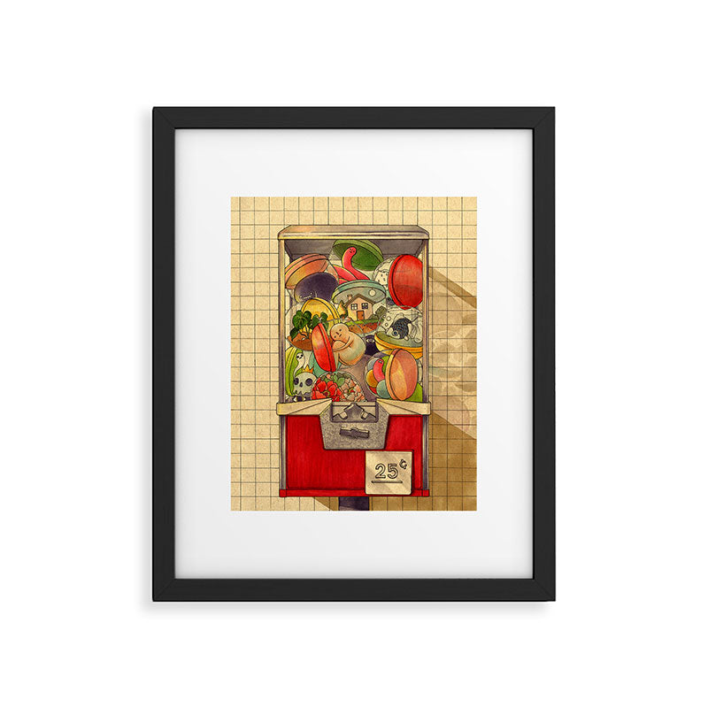 25������ Framed Art Print