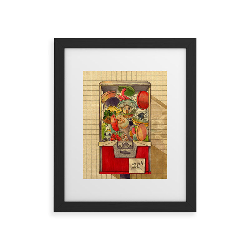 25������ Framed Art Print