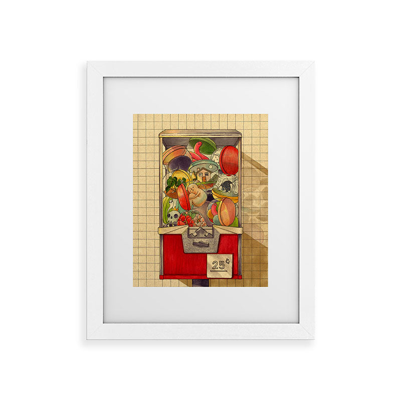 25������ Framed Art Print