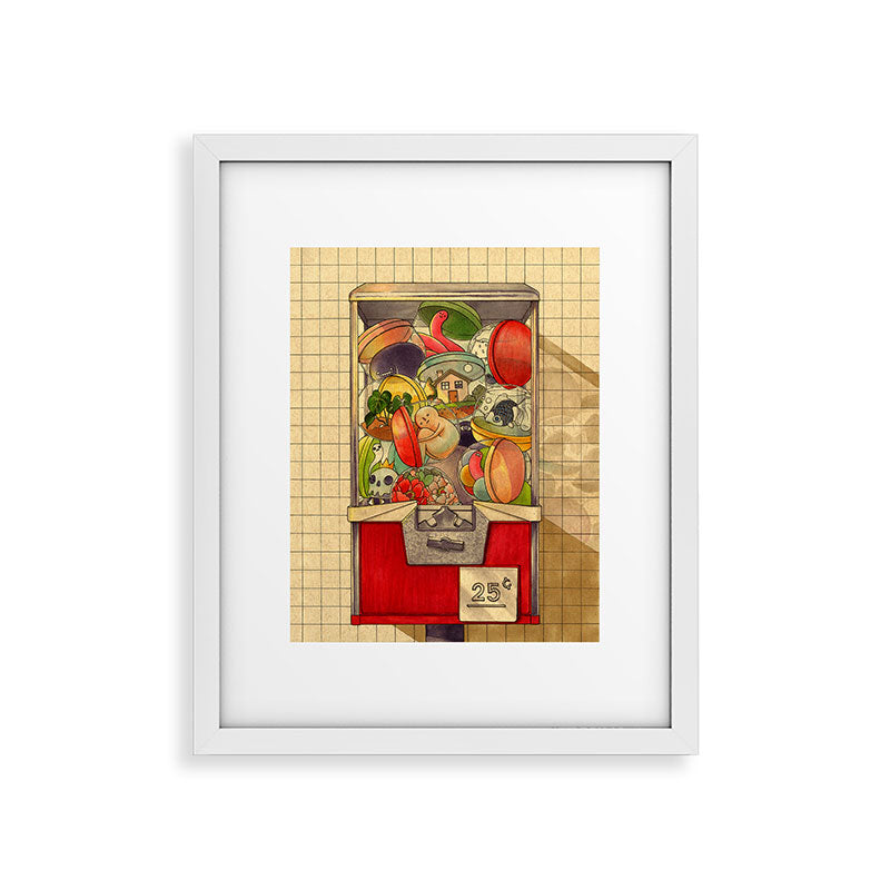 25������ Framed Art Print