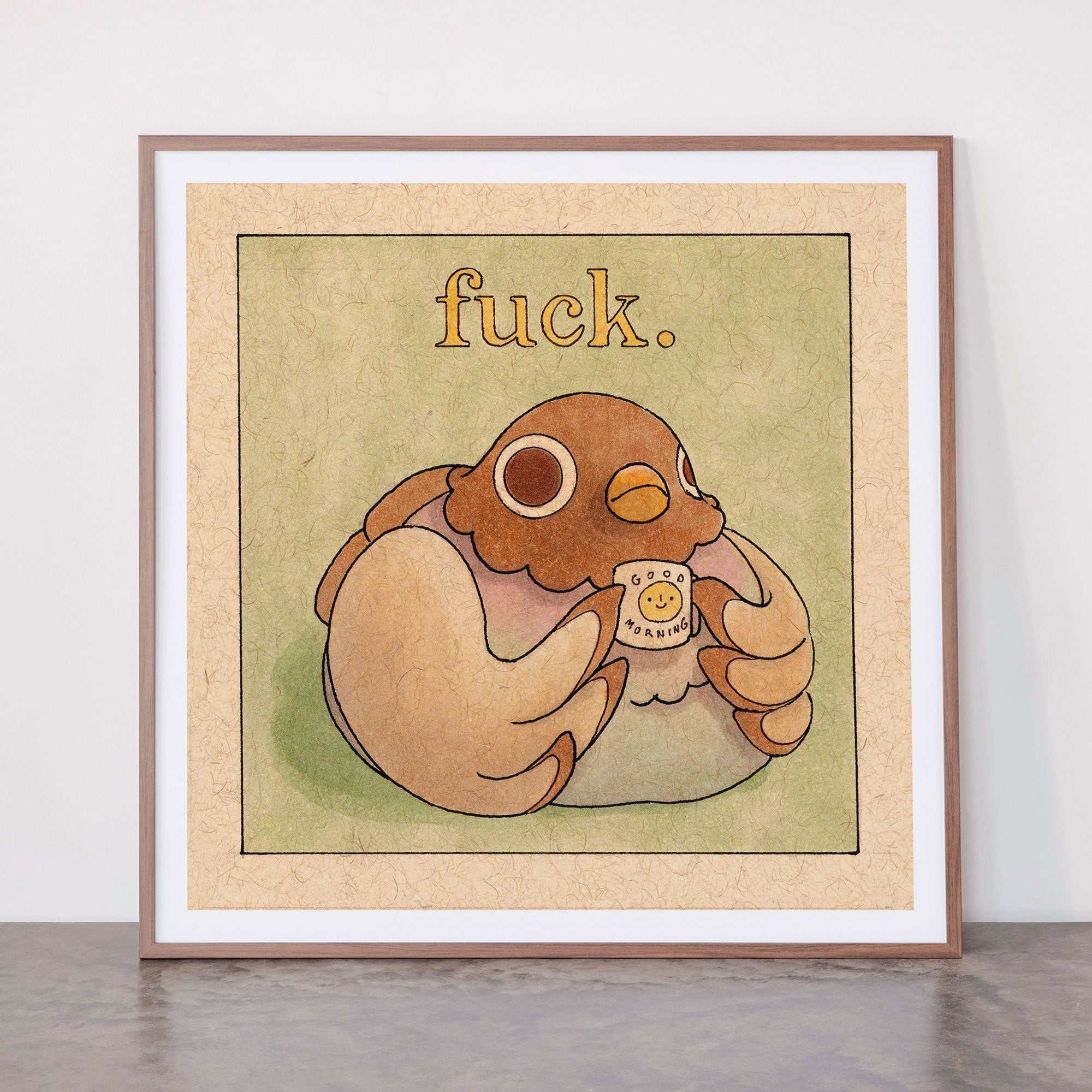 Fuck' Pigeon 06 Framed Art Print