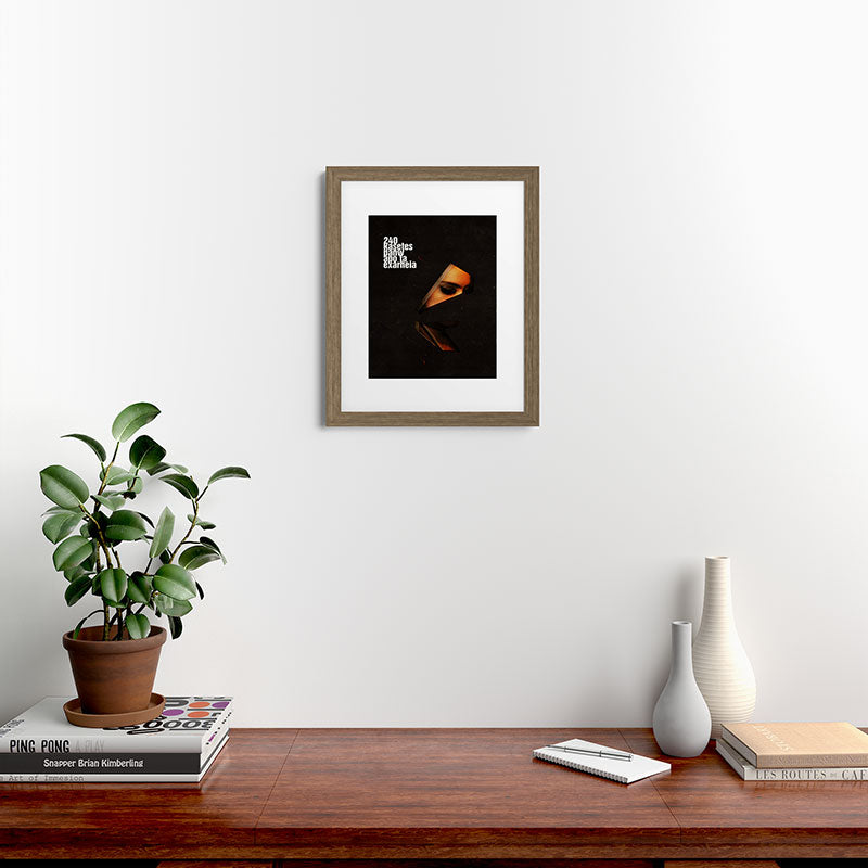240 Kasetes Framed Art Print