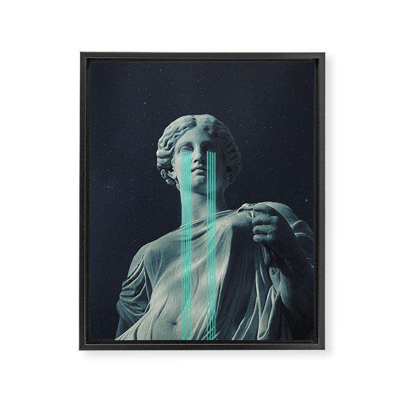 a kind of Sorrow Framed Canvas Print