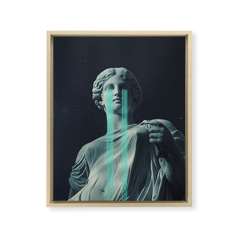 a kind of Sorrow Framed Canvas Print