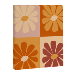 70's Daisy Bloom  Canvas Print