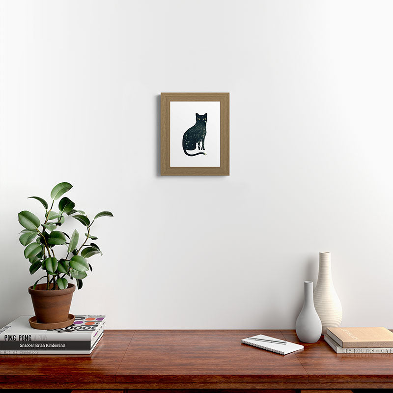 4 Moons Framed Art Print