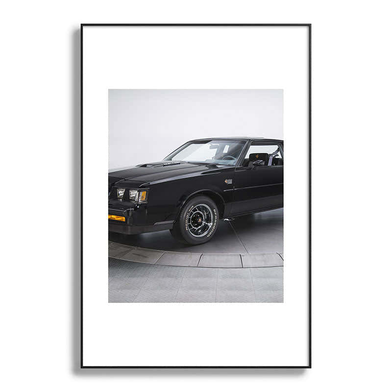 1987 Grand National Muscle Car Framed Art Print