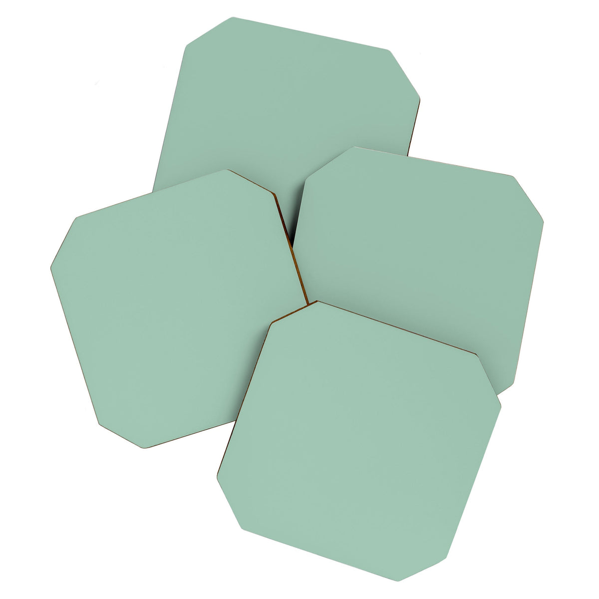 1950s Mint Green Solid Coaster
