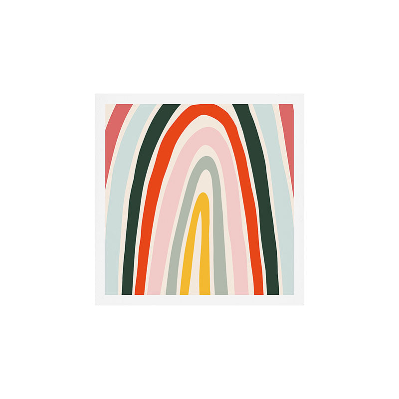 70s Vintage Rainbow Art Print