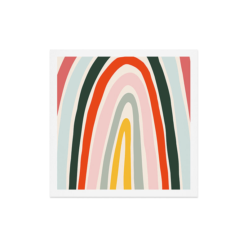 70s Vintage Rainbow Art Print