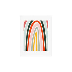 70s Vintage Rainbow Art Print