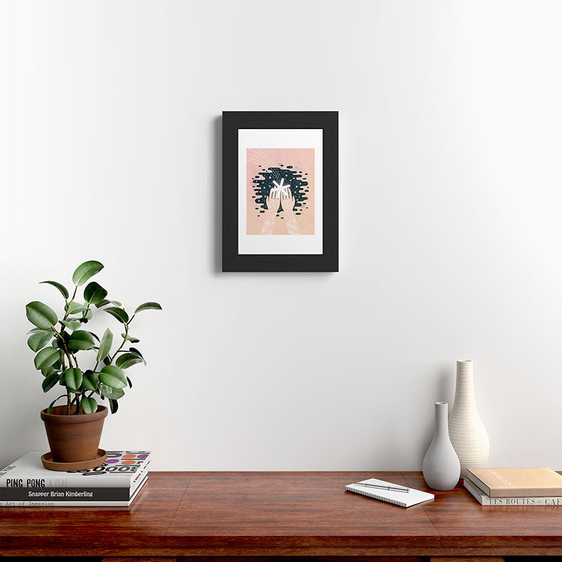 *Catching Stars* Framed Art Print