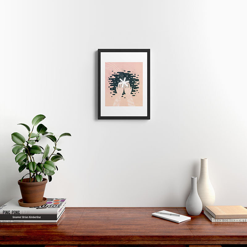 *Catching Stars* Framed Art Print