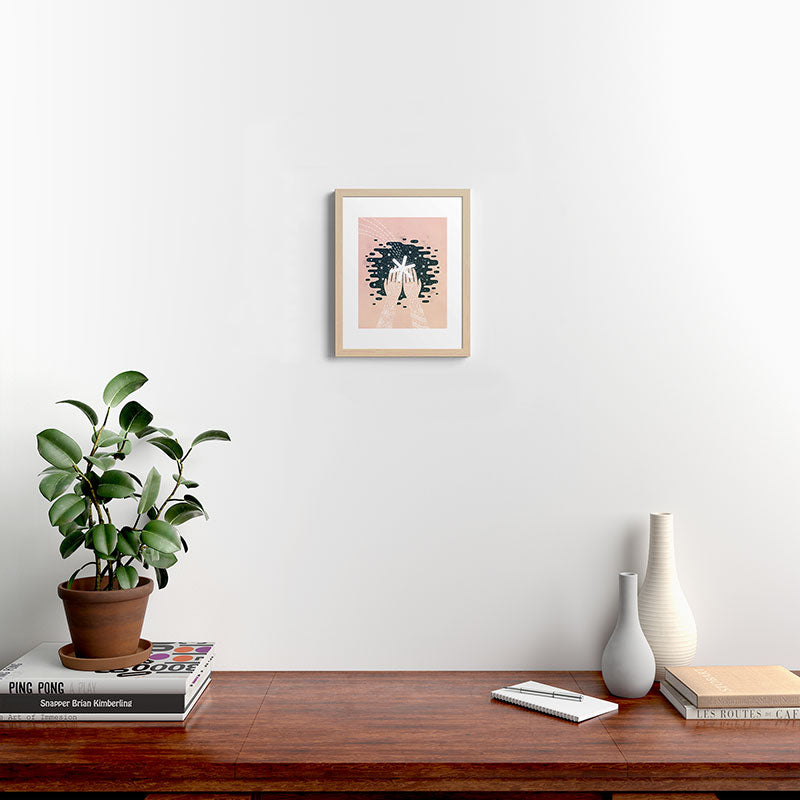 *Catching Stars* Framed Art Print