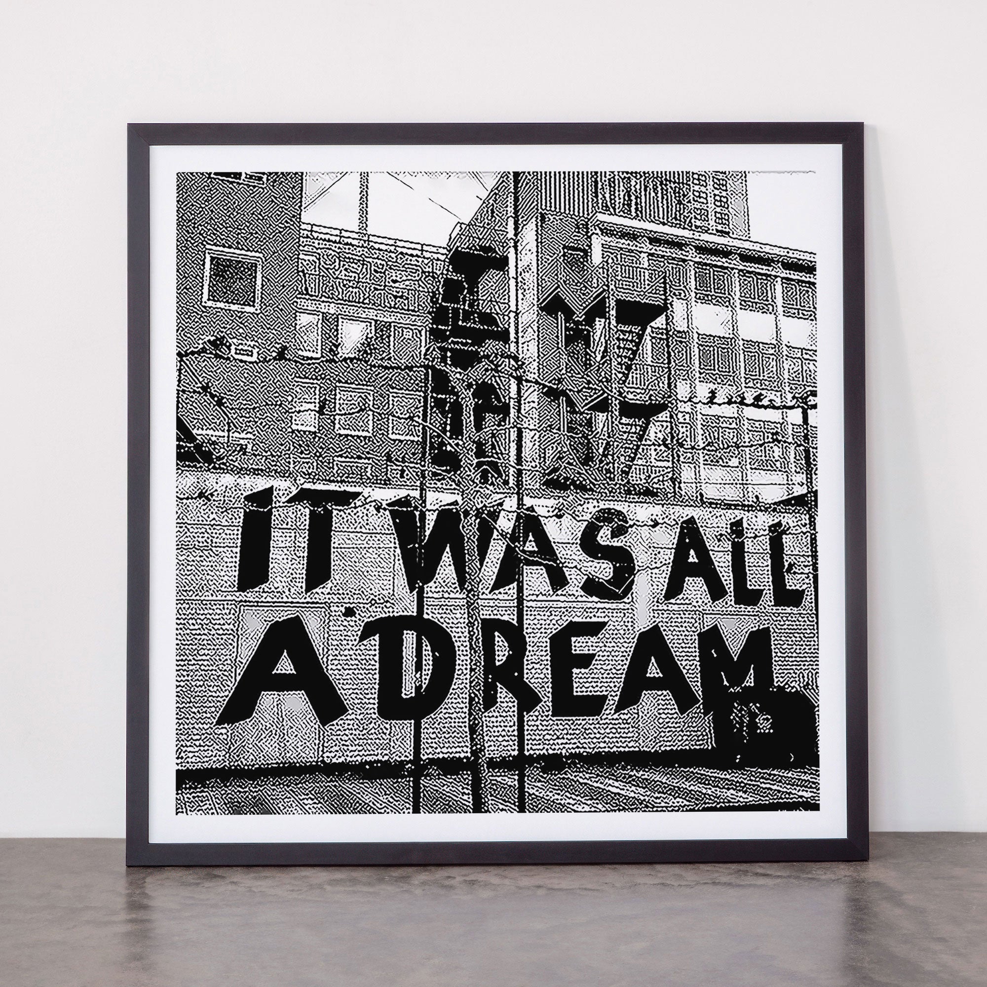 /// reality check Framed Art Print