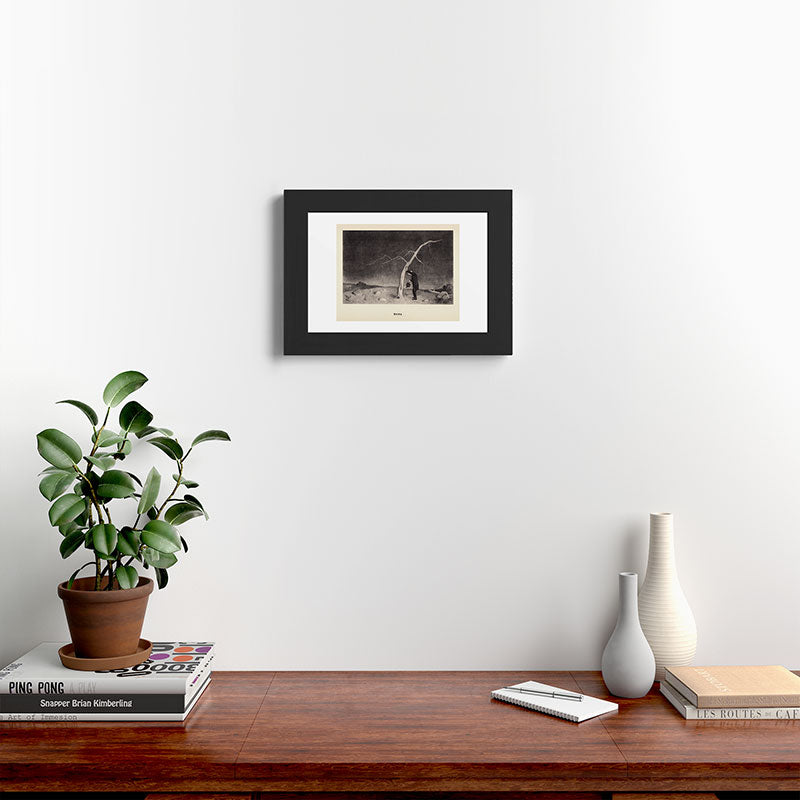"Hope" from "Trees at Night" by Art Young Framed Art Print