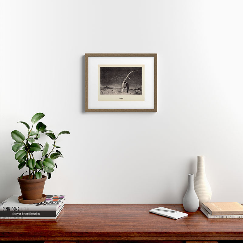 "Hope" from "Trees at Night" by Art Young Framed Art Print