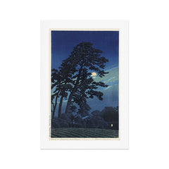 "Moon at Magome" by Hasui Kawase, 1930 Art Print