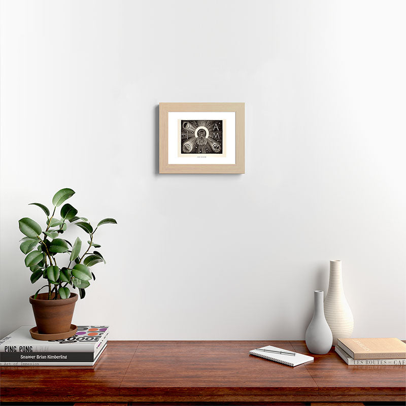 "The Vision" by Rockwell Kent (1919) Framed Art Print