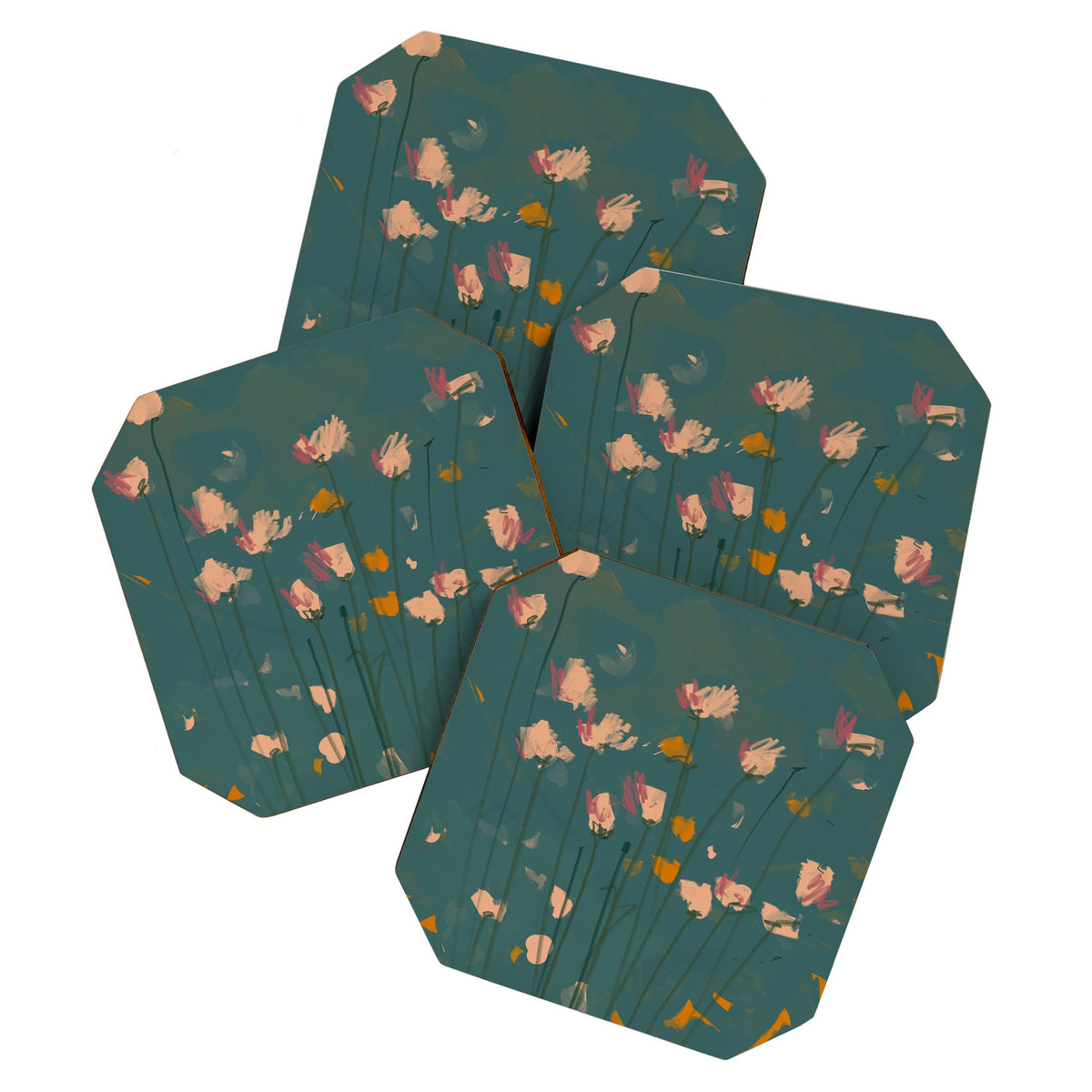 A Field Of Flowers Bloom Coaster