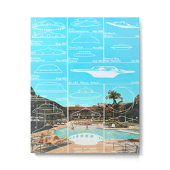 60s UFO sightings Metal Print