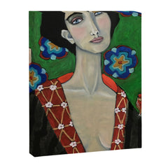 A Little Bird Told Me Canvas Print