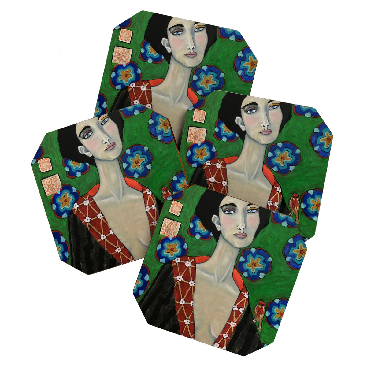 A Little Bird Told Me Coaster
