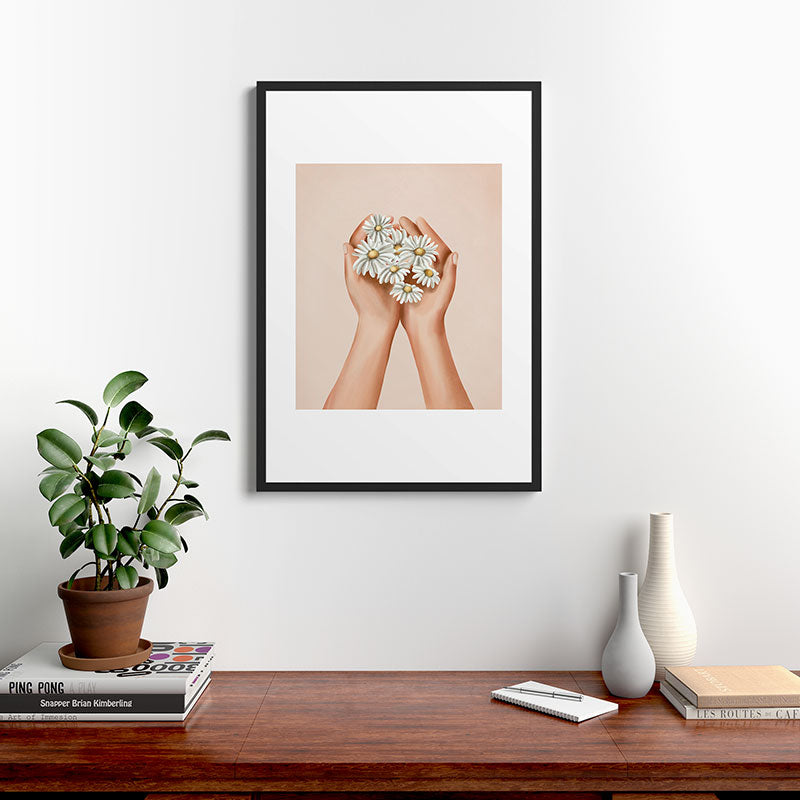 A Gentle Gift Framed Art Print