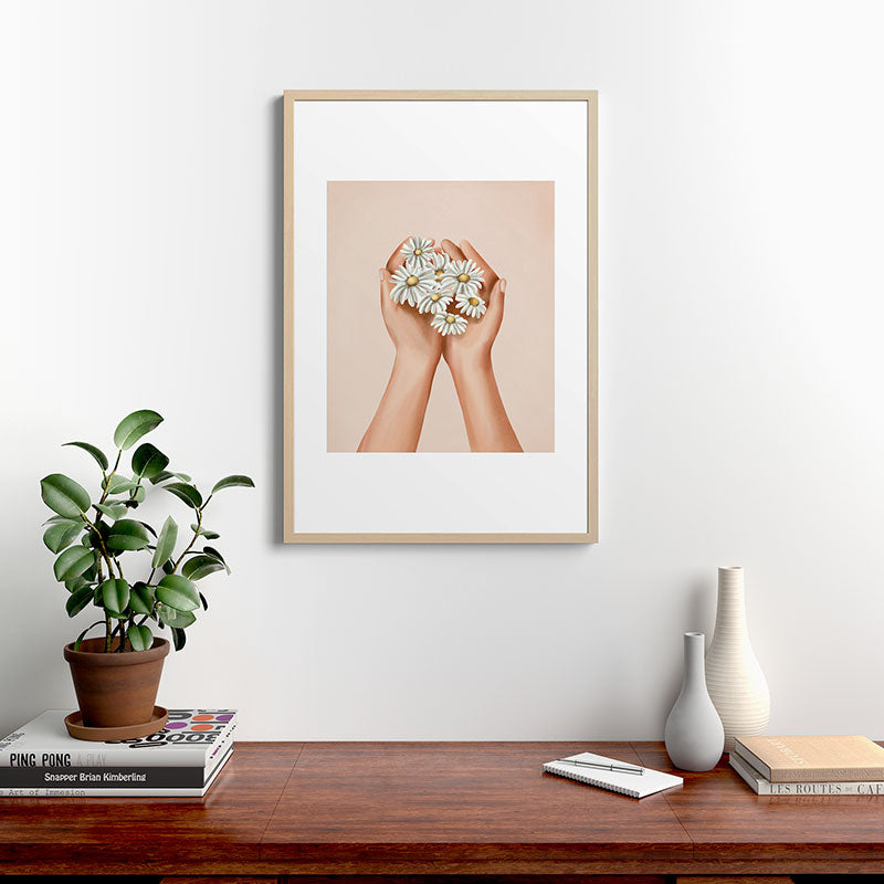A Gentle Gift Framed Art Print