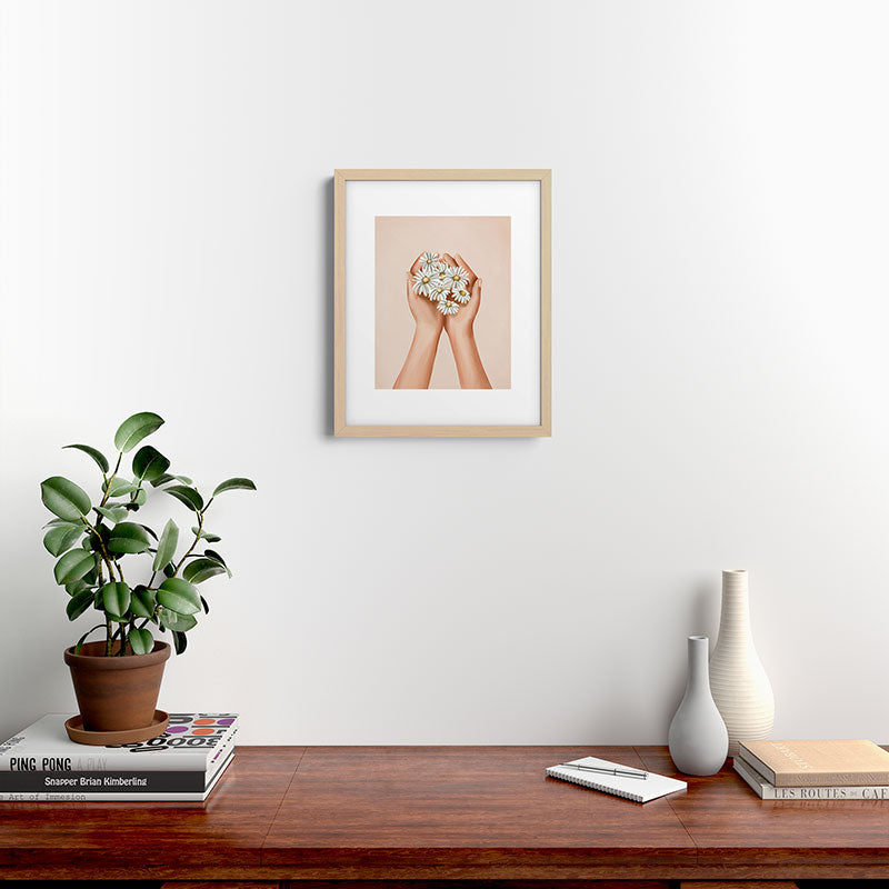 A Gentle Gift Framed Art Print