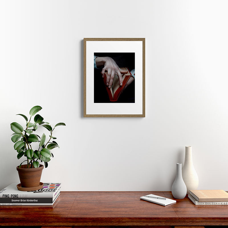 "V" doesn't mean Vendetta Framed Art Print