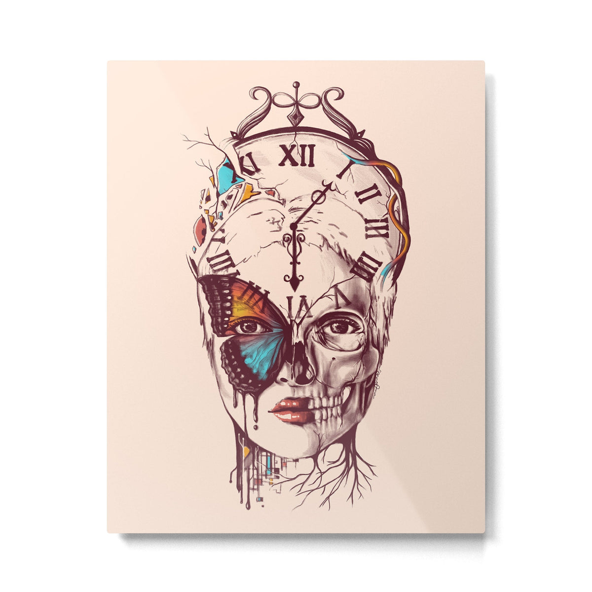 A Butterfly Effect Metal Print