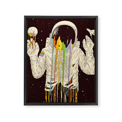 A Dreamful Existence Framed Canvas Print