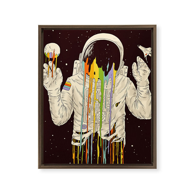 A Dreamful Existence Framed Canvas Print
